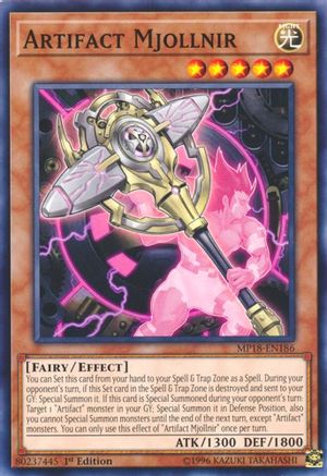 Artifact Mjollnir [MP18-EN186] Common
