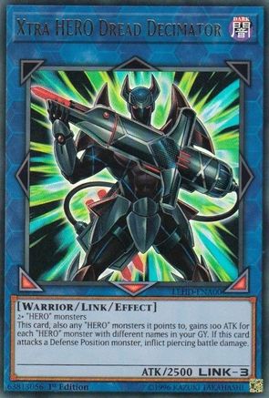 Xtra Hero Dread Decimator [LEHD-ENA00] Ultra Rare