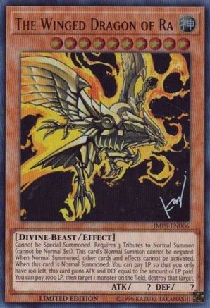 The Winged Dragon of Ra [JMPS-EN006] Ultra Rare