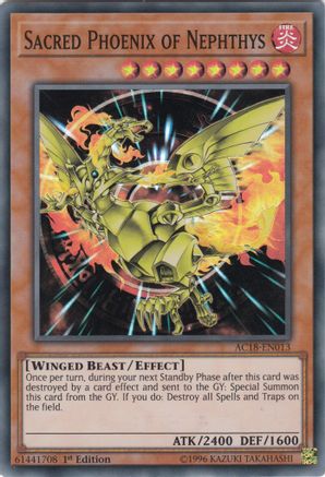 Sacred Phoenix of Nephthys [AC18-EN013] Super Rare