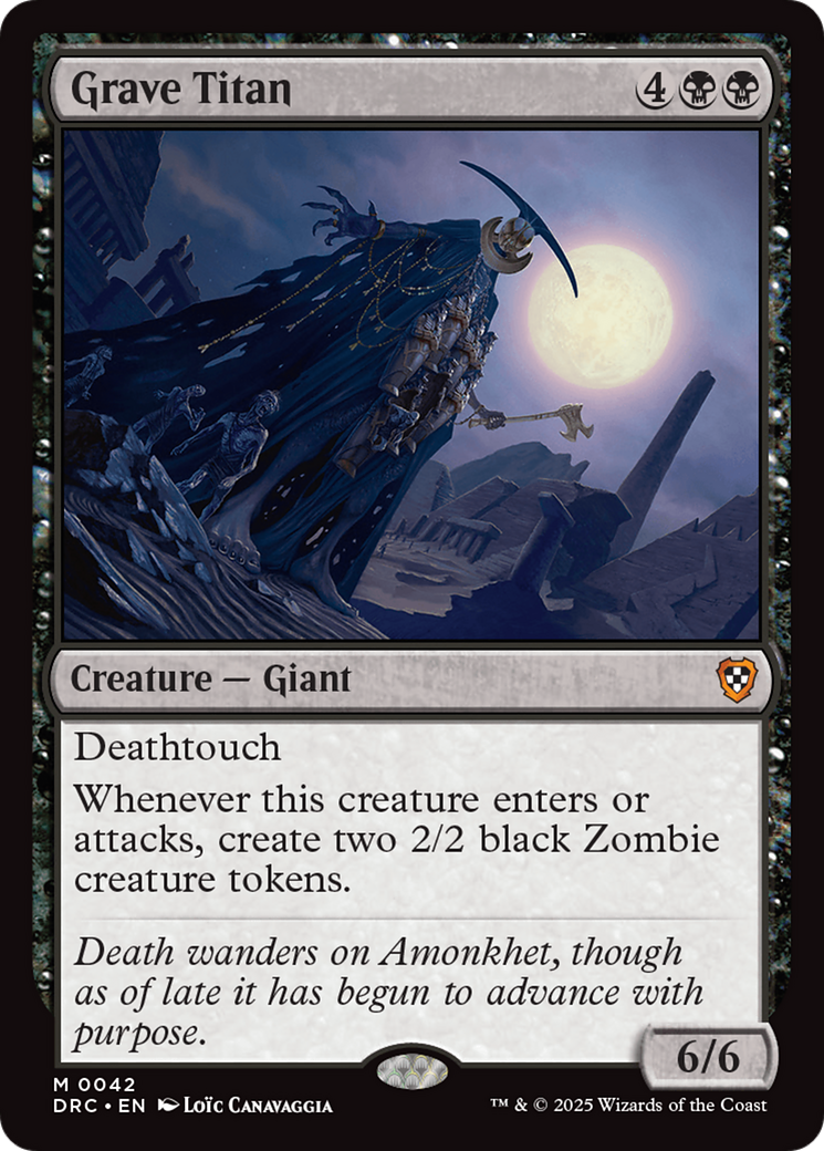 Grave Titan (-042) - Commander: Aetherdrift