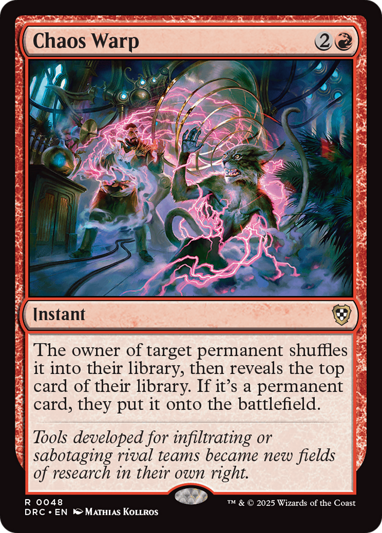 Chaos Warp (-048) - Commander: Aetherdrift
