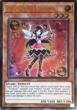 Trickstar Lycoris [OP09-EN002] Ultimate Rare