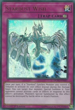 Stardust Wish [DUPO-EN007] Ultra Rare