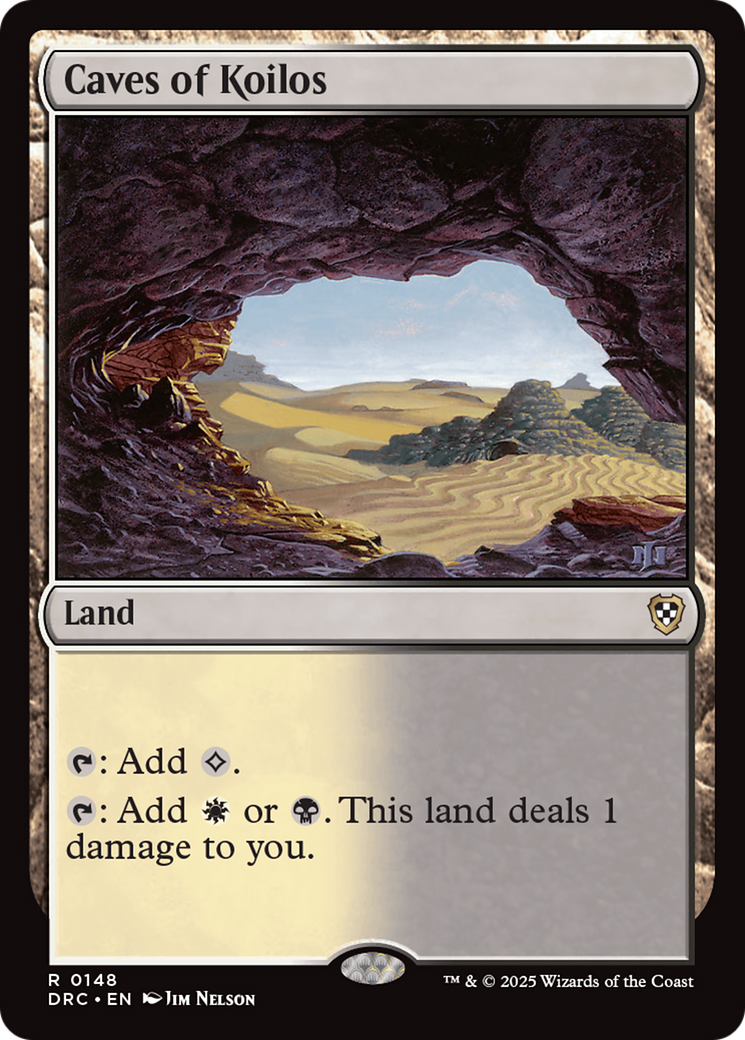 Caves of Koilos (-148) - Commander: Aetherdrift