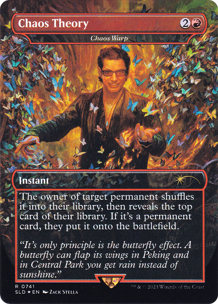 Chaos Theory - Chaos Warp (Rainbow Foil) [Secret Lair Drop Series]