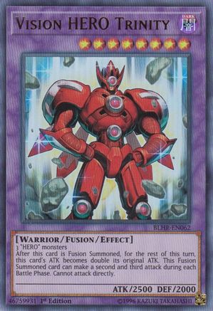 Vision Hero Trinity [BLHR-EN062] Ultra Rare