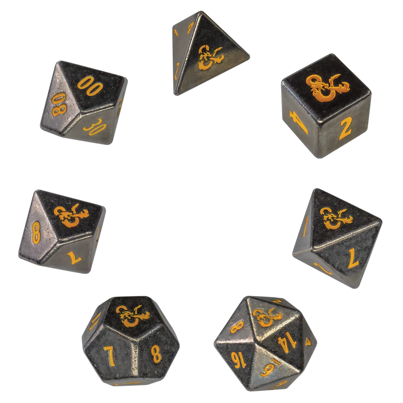 Heavy Metal Spelljammer Realmspace RPG Dice Set (7ct) for Dungeons & Dragons
