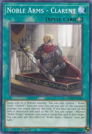 Noble Arms - Clarent [MP19-EN144] Common