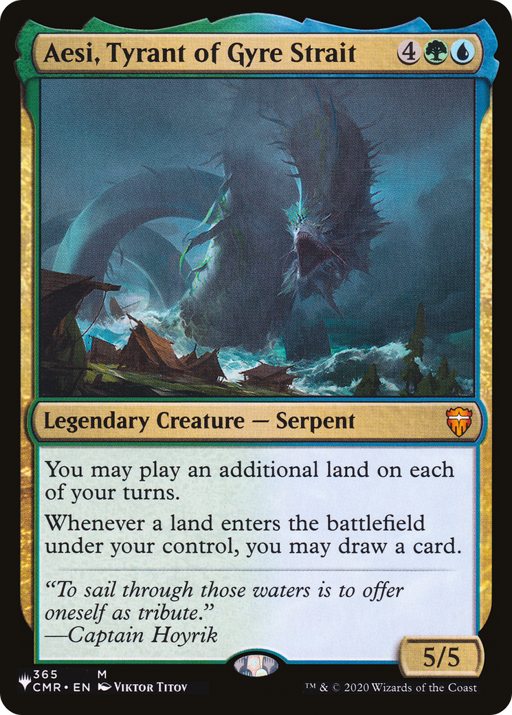 Aesi, Tyrant of Gyre Strait [The List Reprints]