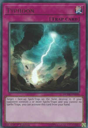 Typhoon [DUDE-EN046] Ultra Rare