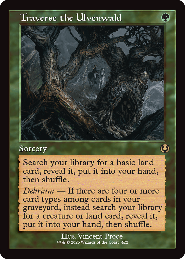 Traverse the Ulvenwald (Retro Frame) (-422) - Innistrad Remastered