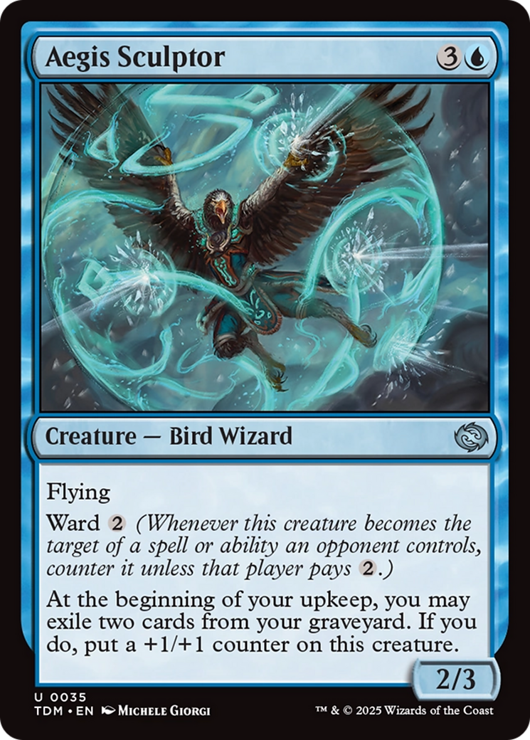 Aegis Sculptor (TDM-035) - Tarkir: Dragonstorm