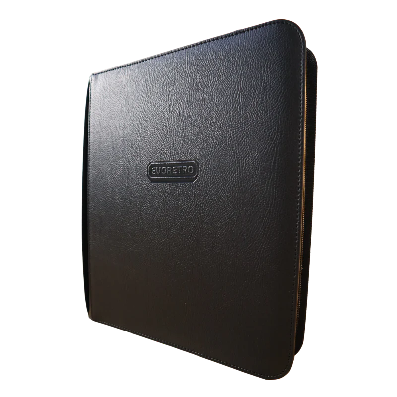 EVORETRO - COMPACT 2X2 TOP LOADER BINDER - BLACK