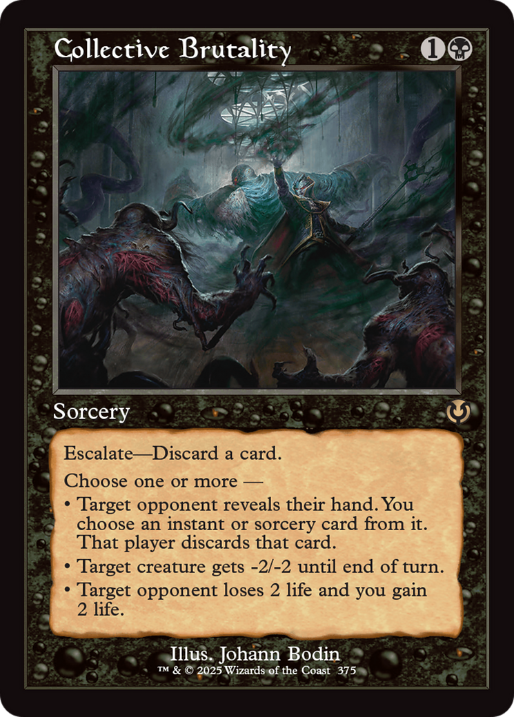 Collective Brutality (Retro Frame) (-375) - Innistrad Remastered