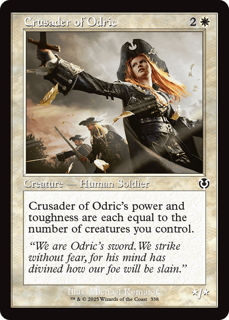 Crusader of Odric (Retro Frame) (-338) - Innistrad Remastered