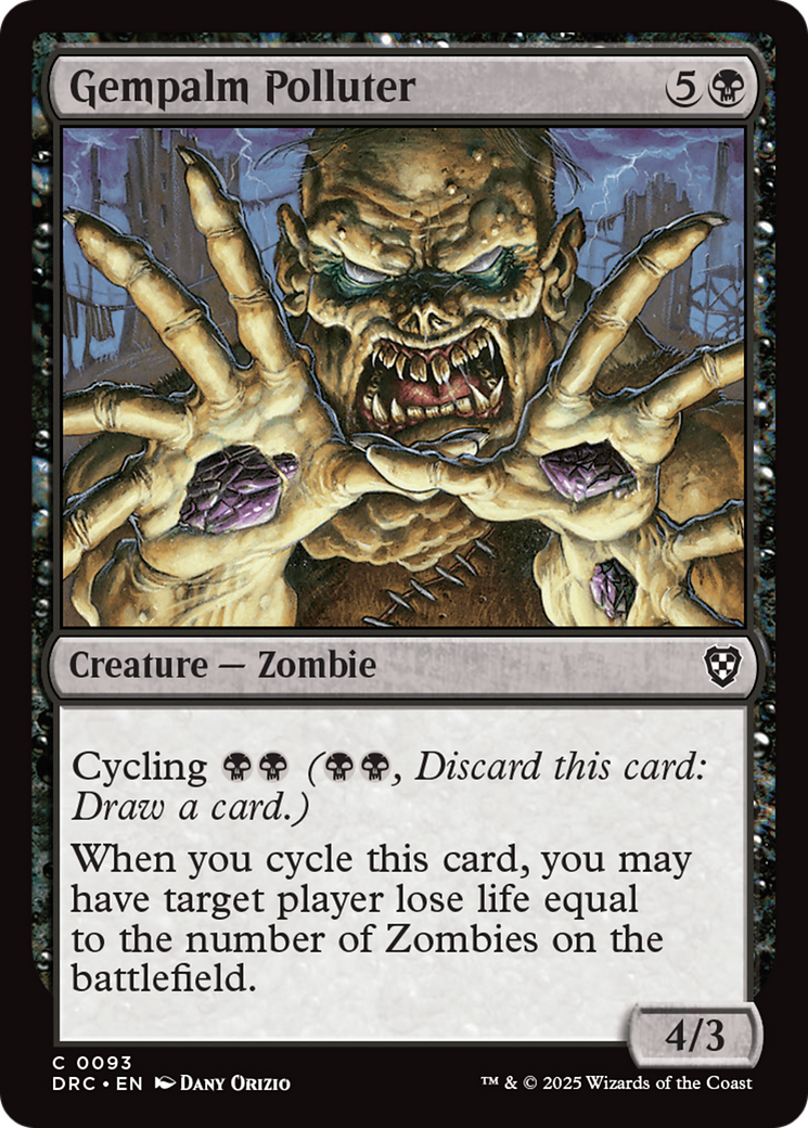 Gempalm Polluter (-093) - Commander: Aetherdrift