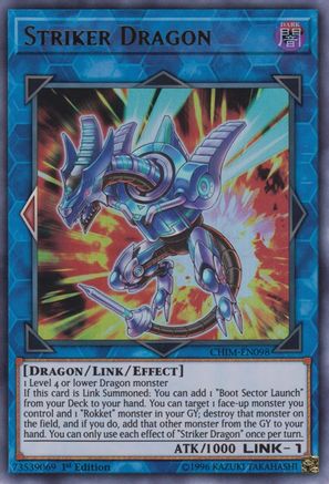 Striker Dragon [CHIM-EN098] Ultra Rare