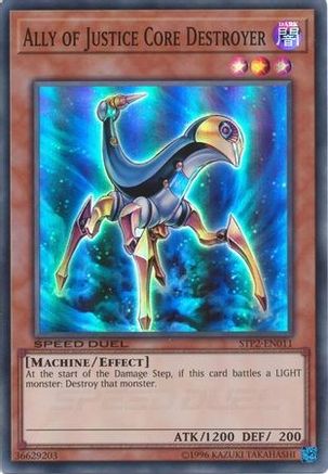 Ally of Justice Core Destroyer [STP2-EN011] Super Rare