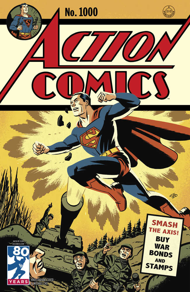 Action Comics #1000 1940s Variant Edition (Note Price)