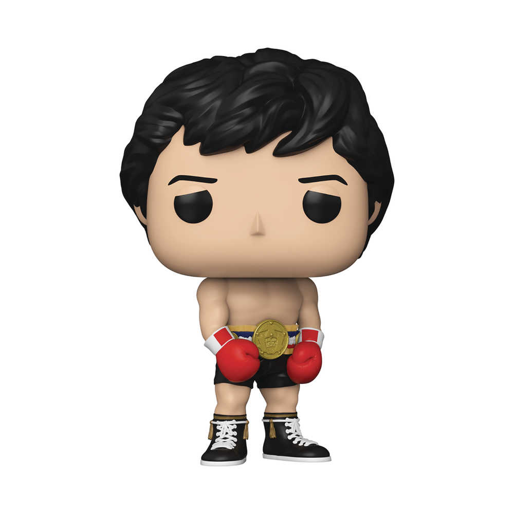 Pop Specialty Series Rocky 45th Rocky with Gold Belt Vinyl Figure