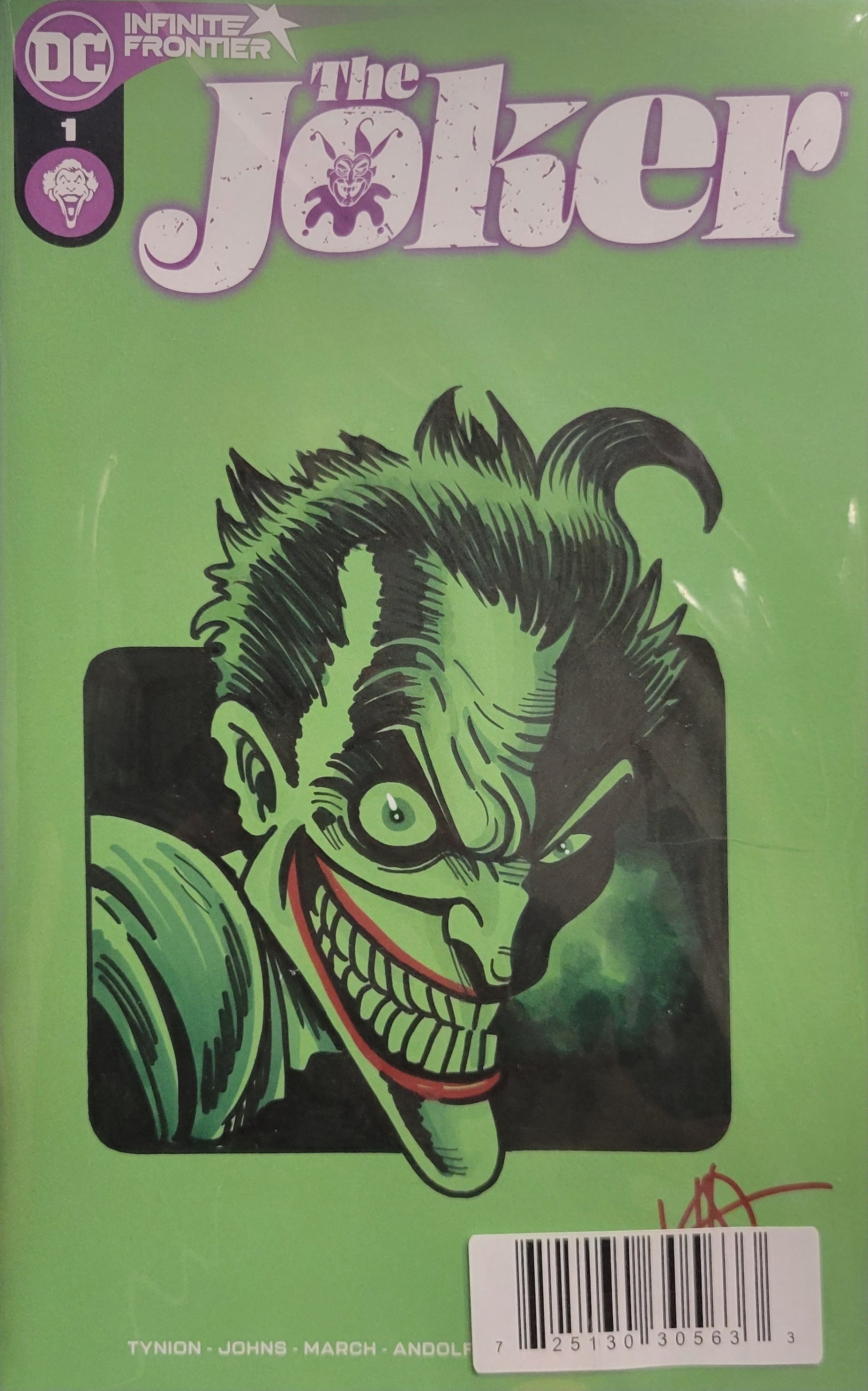 Df Joker #1 Blank Haeser Signed Rmrk