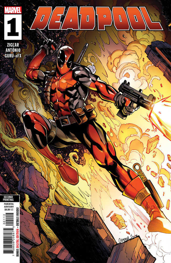 Deadpool #1 2nd Print Chris Campana Variant