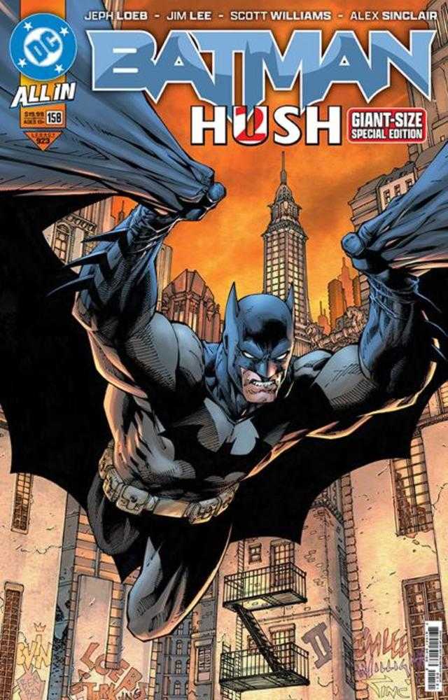 Batman #158 Giant Sized Special Edition Cover B Jim Lee Foil Variant