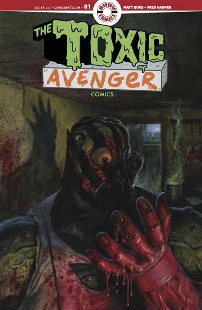 Toxic Avenger Comics #1 Cover A Fred Harper (Mature)