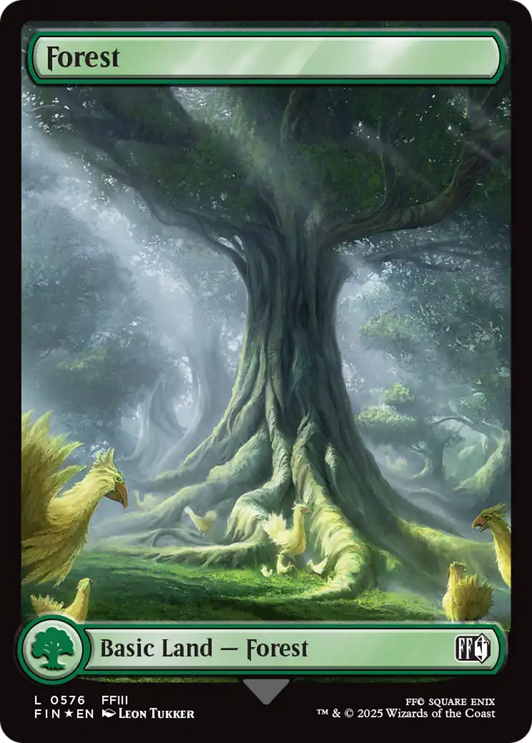 Forest (0576) (Surge Foil) (FIN-576) - FINAL FANTASY