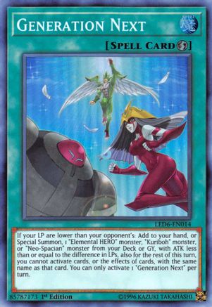 Generation Next [LED6-EN014] Super Rare