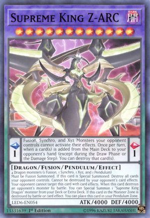 Supreme King Z-ARC [LED6-EN054] Common