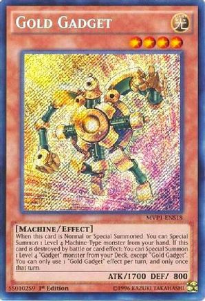 Gold Gadget [MVP1-ENS18] Secret Rare