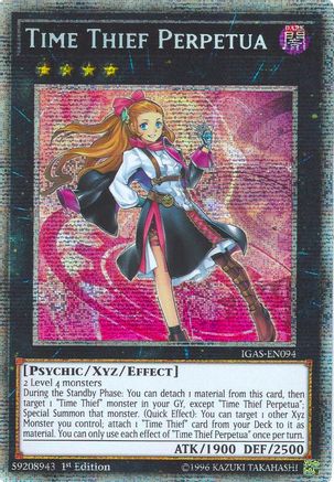 Time Thief Perpetua [IGAS-EN094] Starlight Rare