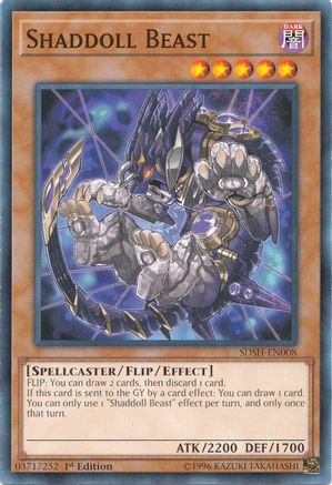 Shaddoll Beast [SDSH-EN008] Common