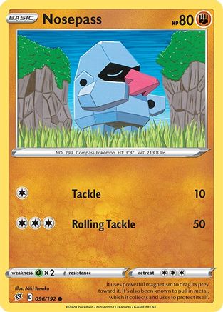 Nosepass (096/192) [Sword & Shield: Rebel Clash]