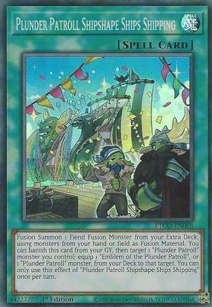 Plunder Patroll Shipshape Ships Shipping [ETCO-EN088] Super Rare