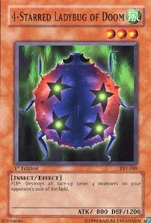 4-Starred Ladybug of Doom [PSV-088] Common