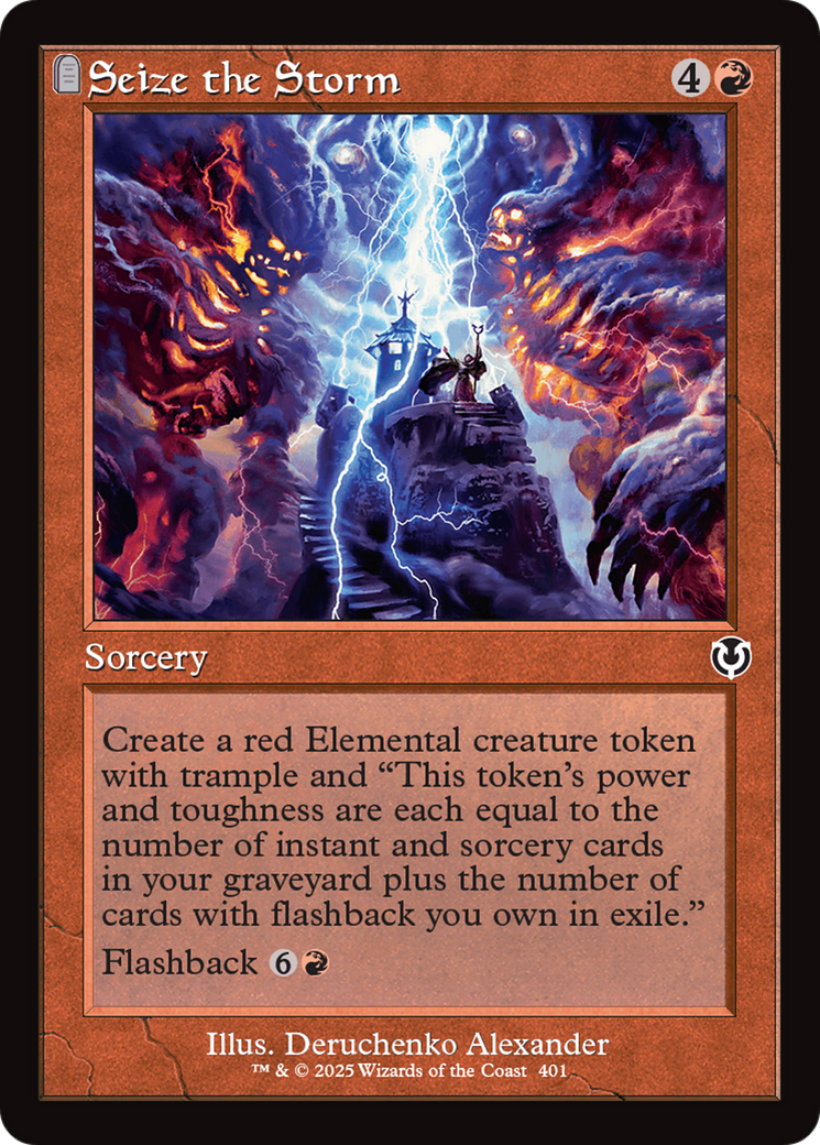 Seize the Storm (Retro Frame) (-401) - Innistrad Remastered Foil