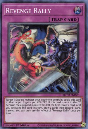 Revenge Rally [ROTD-EN099] Super Rare