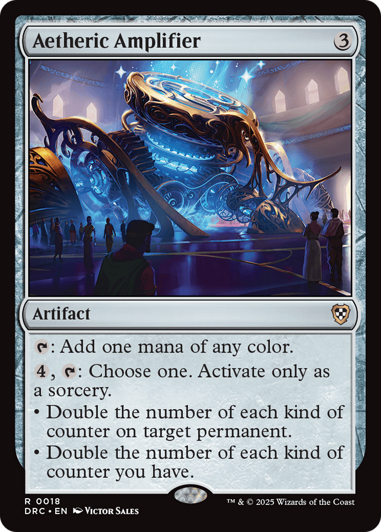 Aetheric Amplifier (-018) - Commander: Aetherdrift