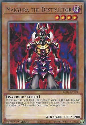 Makyura the Destructor [LED7-EN008] Rare