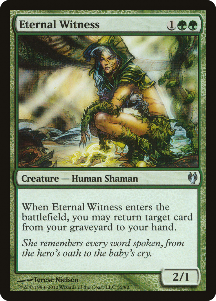 Eternal Witness [Duel Decks: Izzet vs. Golgari]
