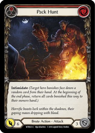 Pack Hunt (Red) [U-WTR023] (Welcome to Rathe Unlimited)  Unlimited Normal