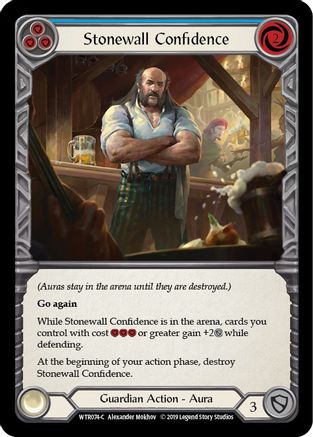 Stonewall Confidence (Blue) [U-WTR074] (Welcome to Rathe Unlimited)  Unlimited Normal