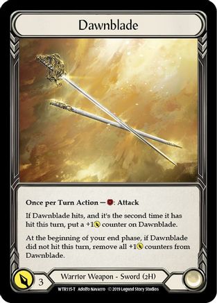Dawnblade // Seismic Surge (WTR115) - Welcome to Rathe 1st Edition