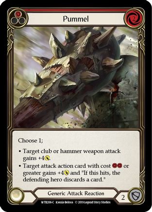 Pummel (Red) [U-WTR206] (Welcome to Rathe Unlimited)  Unlimited Normal