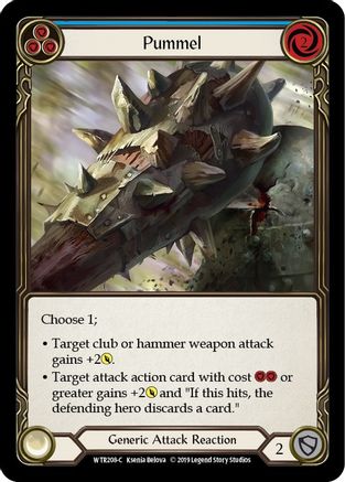 Pummel (Blue) [U-WTR208] (Welcome to Rathe Unlimited)  Unlimited Normal