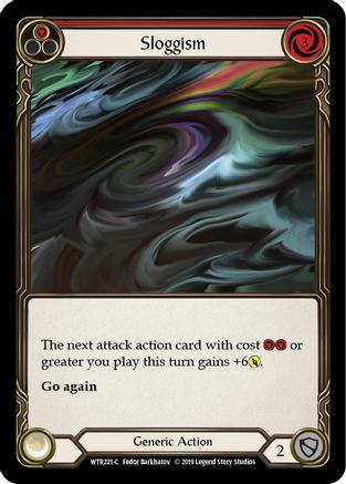 Sloggism (Red) [U-WTR221] (Welcome to Rathe Unlimited)  Unlimited Rainbow Foil