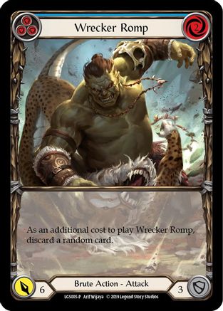 Wrecker Romp (Blue) [LGS005-P] (Promo)  1st Edition Normal
